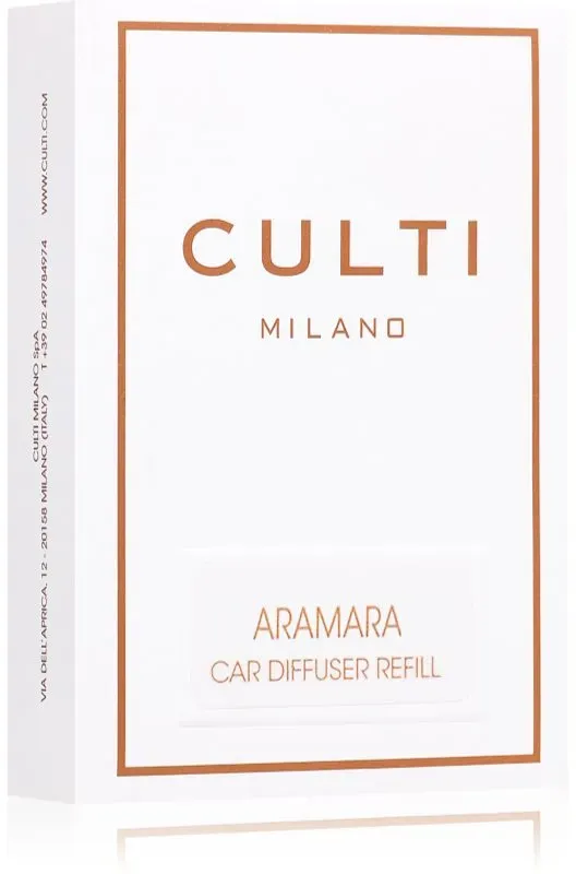 Culti Milano Car Aramara Autoduft Ersatzfüllung 57x35 cm