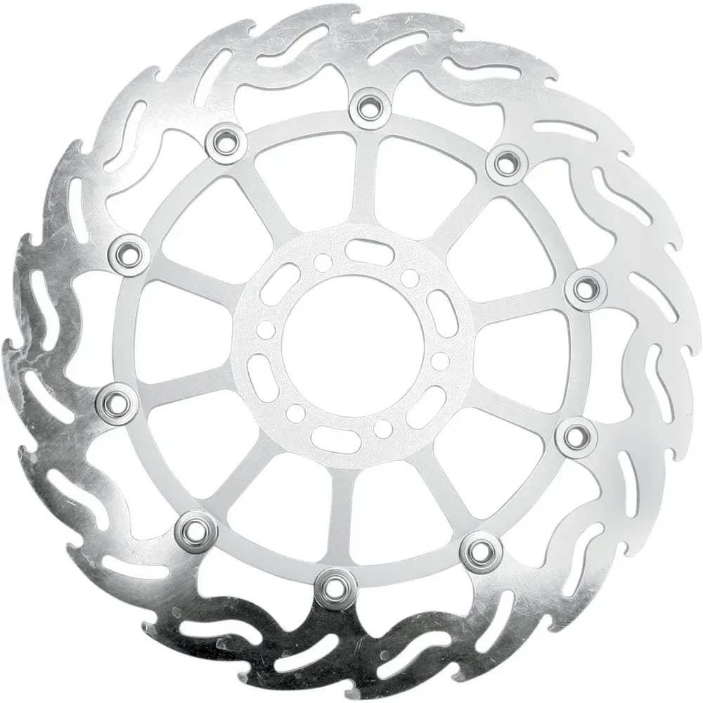 Moto-master Flame Aprilia 113021 Right Front Bremsscheibe - Black - One Size