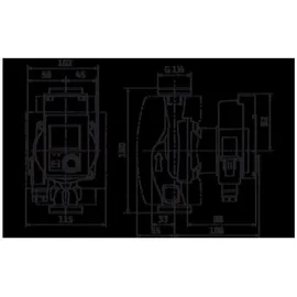 WILO Stratos PICO plus 2.0 Nassläufer Typ 25/0,5-4
