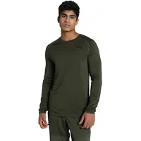 Puma Formknit Seamless langarm Trainingsshirt Herren 81 dark olive S