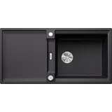 Blanco Adira XL 6 S schwarz Flächenbündig Handbetätigung 990 x 490 mm