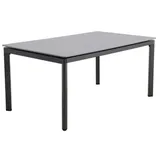 MWH Das Original Alutapo Gartentisch 160 x 95 x 74 cm Iron Grey/Armani Grey
