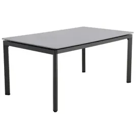 MWH Das Original Alutapo Gartentisch 160 x 95 x 74 cm Iron Grey/Armani Grey