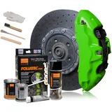 FoliaTec Bremssattel Lack Set, neon Grün, 10-teiliges Set