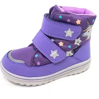 Richter Kinderschuhe Jungen Mädchen Snow Schneestiefel, ameti/SIL/Viol, 25 EU