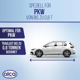 Alca Wagenheber Stahl 100–320 mm silber