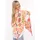 Zwillingsherz Dreieckstuch "OOPS", Damen, beige bunt, Strick, Materialmix, gemustert, mehrfarbig, Modetücher, Statement Muster, Strick, wärmend