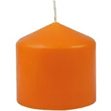 HS Candle Stumpenkerzen Ø8cm Ocker Farben