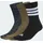 adidas Stonewash Crew Socken 3er Pack Blau/Grün/Schwarz/Weiß 40-42