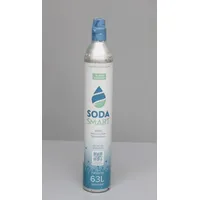 1x Soda Smart Kohlensäure CO2 Universal Zylinder 450g 63L Kartusche NEU VOLL