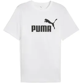 Puma ESS No. 1 Logo Tee weiß L