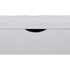 Home Affaire Truhenbank Knobbed Grau 120 x 42 x 40 cm