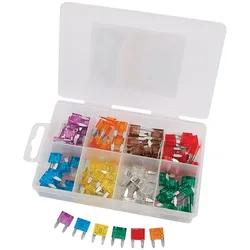 Draper Box mit 100 Mini-Sicherungen