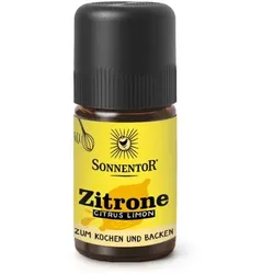 Sonnentor Zitrone ätherisches Gewürzöl bio