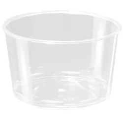 1000 Eisbecher 300 ccm Polystyrol Transparent Einweg
