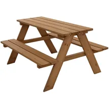 ML-Design Kindersitzgarnitur 4-tlg. Braun