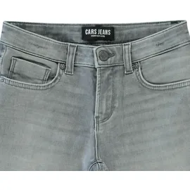 Cars Jeans "CALIFORNIA Den", Herren, Gr. XXL, N-Gr, grau (grau used), Web, Obermaterial: 79% Baumwolle, 20% Polyester, 1% Elasthan, Abriebeffekte, regular fit, Jeans Jeansshorts