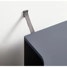 VASAGLE Waschbeckenunterschrank mit 2 Türen,