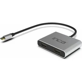 inca Adapter ITPC-4 Typ C – 2xHDMI 4K30Hz,1xUSB-A,1xUSB-C