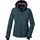 KILLTEC Skijacke "KSW 36 WMN SKI JCKT", Damen, Gr. 44, blau (hellpetrol), Oberstoff: 100% Polyester, Futter: 100% Polyester, Wattierung: 100% Polyester (recycelt), Jacken Skijacke, Wasserdichte Damenjacke mit abnehmbarer Kapuze und Schneefang
