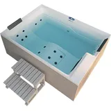 Home Deluxe Nimbus Deluxe mit Treppe und Thermoabdeckung  207 x 73 x 144 cm