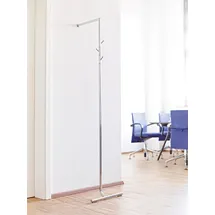 PieperConcept Anlehngarderobe Lucca 176 x 43 x 43 cm Silber