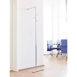 PieperConcept Anlehngarderobe Lucca 176 x 43 x 43 cm Silber