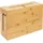 Relaxdays Kabelbox 1-tlg. braun