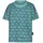 TRIGEMA T-Shirt "TRIGEMA T-Shirt mit süßem Allover-Affen-Print", Jungen, Gr. 116, blau (gletscher), Single Jersey, 100% Baumwolle, Basic, Rundhals, Shirts T-Shirt