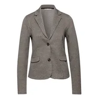 STREET ONE Damen 2117030 Basic Blazer, Darkest Brown, 36
