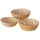 Boltze Aufbewahrungskorb Palmina 3er-Set 37 x 22 x 20 cm beige