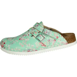 Birkenstock Kay Flowers Gr.38 flower field mint Obermaterial:Birko-Flor