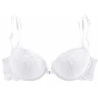 LASCANA Push-up-BH Damen weiß Gr.85C