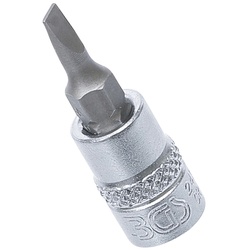 BGS 2493 Biteinsatz Schlitz Einsatz 4mm Länge 38mm Antrieb 6,3mm (1/4")