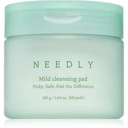 NEEDLY Mild Cleansing Pad Make-up-Entferner-Pads zur gründlichen Reinigung der Haut 60 St.