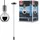 Paulmann Larus 1-flg. 11 cm rund schwarzchrom