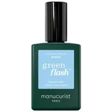 manucurist paris Green Flash Nail Color Bubble Überlack 15 ml
