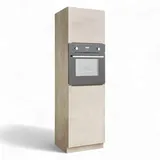 BASIC by Balculina Hochschrank Sanibel 60 x 210 x 58 cm Weiß