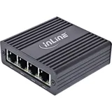 InLine USB-A 3.2 Gen.1 zu 4x RJ45 Gigabit Ethernet Adapter / Konverter USB Netzwerk