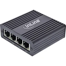 InLine USB-A 3.2 Gen.1 zu 4x RJ45 Gigabit Ethernet Adapter / Konverter USB Netzwerk