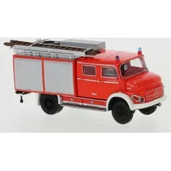 BREKINA 47174 1:87 Mercedes LAF 1113 TLF 16 Aufbau Rolläden hellrot weiss, 1972