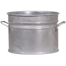 Kräutertopf Ø 18 x 16 cm Silber