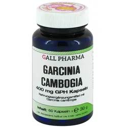 Garcinia Cambogia 400 Mg Gph Kapseln