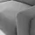 lookway Ecksofa OPERA L-Form mit Schlaffunktion und Bettkasten Grau