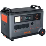OSCAL Stromerzeuger PowerMax 3600 Tragbare Powerstation 3600W/3600Wh Solargenerator blau