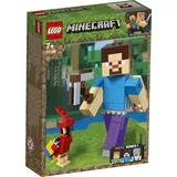 LEGO Minecraft BigFig Steve mit Papagei 21148