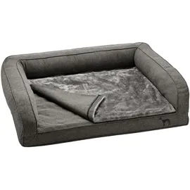 Hunter Hundesofa Livingston L 100 x 80 cm anthrazit