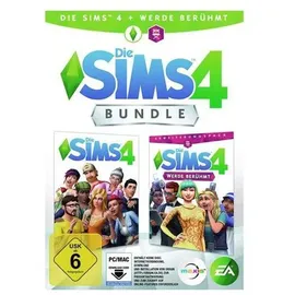 Die Sims 4 Bundle: Basisspiel + Sims 4 Werde Berühmt (Code in a Box) (PC)