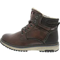 Tom Tailor Herren 1580010001 Stiefelette, Cognac, 40 EU