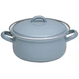 RIESS Kasserolle m.Deckel 18cm,1.5L PURE GREY